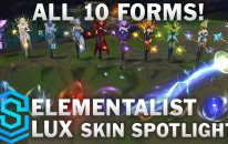 Elementalist Lux (Ultimate Skin!) Skin Spotlight - Pre-Release - League of Legends