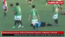 Kırmızı Karta Sinirlenen Oyuncu Hakeme Yumruk Atarak Öldürdü