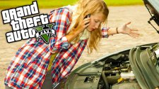 Gta 5 Gerçek Hayat !!! - Resmen Yolda Kaldık! #12