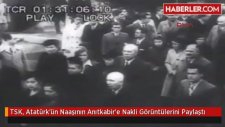 Tsk Atatürk'ün Naaşının Anıtkabir'e Nakli Görüntülerini Paylaştı