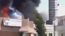 HALİD BİN VELİD CAMİSİNİ BOMBALADIKTAN SONRA YAKIYOR KAFİR FİRAVUN BEŞŞAR F ESADIN İMANSIZ ORDUSU