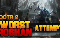 Dota 2 Worst Roshan Attempt Ever? Dota Sinema