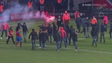 Küme Düşen Takımın Taraftarları Kendi Futbolcusuna Saldırdı