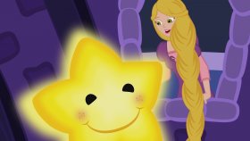 Rapunzel ile Işıl ışıl Yıldızım - Çizgi Film Çocuk Şarkısı