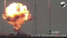 İSRAİLDEKİ YANGIN SPACE X FALCON 9 UYDU ROKETİ FIRLATIRKEN ÇIKMADI BU GÖRÜNTÜ 2 AY EVVELİNE AİT