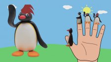 Finger Family Pingu Cartoon Animation Children Nursery Rhymes | Pingu Finger Family Songs