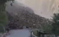 Toprak Kayması Heyelan Görüntüleri