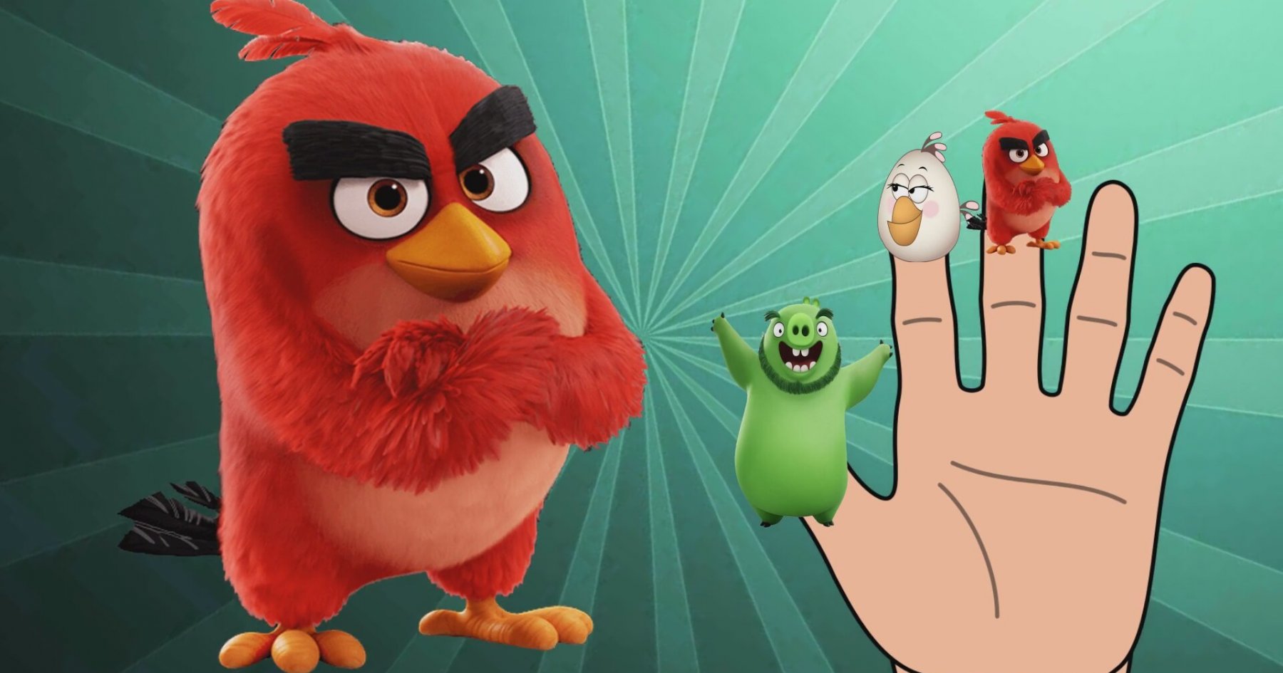 Angry Birds Finger Family Song | finger family nursery rhymes