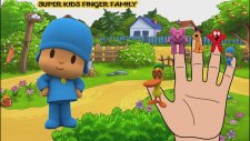 Talking Pocoyo Finger Family Song Funny Animation Baby Nursery Rhymes
