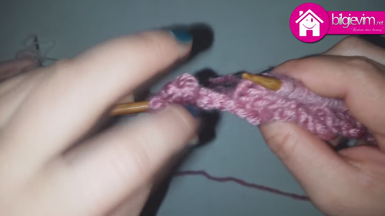 Kelebek Kanadı Şal Yapılışı Kelebek Kanadı Şal Yapılışı