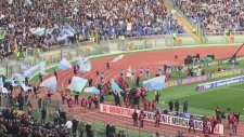 Lazio - Roma Maçı Öncesi Muhteşem Atmoster