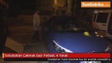 Soludukları Çakmak Gazı Patladı: 4 Yaralı