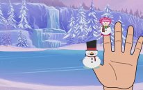 Snowman Finger Family | Nursery Rhymes Farmees | Kids Rhymes | Baby Songs