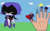 Superheroes Finger Family Song | Superman, Batman, Spiderman, Hulk, Part #4