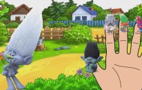 Trolls Family Finger Song - Nursery Rhymes Animation for Kids