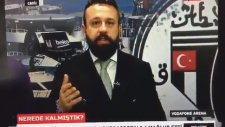 Patlama Anı BJK TV'ye Böyle Yansıdı