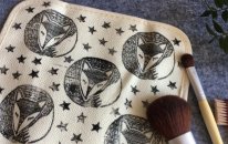Baskı Nasıl Yapılır? / DIY Hand Carved Stamp
