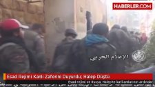 Esad Rejimi Kanlı Zaferini Duyurdu Halep Düştü