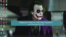 Bilgisayarın Saati ve Tarihi Nasıl Ayarlanır
