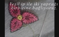 Kibrit Çöpü İle İğne Oyası Yapılışı Videolu Anlatım