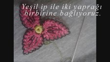 Kibrit Çöpü İle İğne Oyası Yapılışı Videolu Anlatım