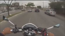 Motor Sürücüsü Gasp Ederken Sivil Polisin Gelmesi