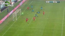 Ümraniyespor'un Bursaspor karşısında kaçırdığı net gol pozisyonu