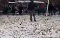 Kayseri'de Bomba Patladı (Amatör Kamera Görüntüleri)