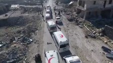 HALEB HALKI TAHLİYE EDİLİYOR DÜNYADA HALEBE TEK YARDIM ELİNİ UZATAN TÜRKİYEDİR DÜNYA İSE SESSİZ