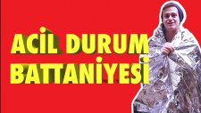Acil Durum Battaniyesini Test Ettik - Gerçekten Üşütmüyor Mu?