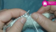 Şiş ile Bahar Dalı Örgü Modeli Yapılışı Videolu Anlatım