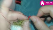 Tığ İşi Basit Yıldızlı Yazma Oyası Yapılışı Videolu Anlatım
