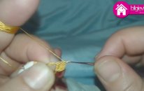 Tığ işi Yaprak Boncuklu Yazma Oyası Yapılışı Videolu Anlatım