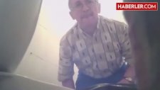 Tuvalete Gizli Kamera Yerleştiren Sapık Kendini Filme Aldı