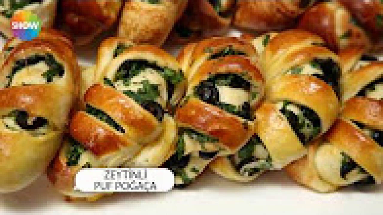 Zeytinli Rulo Poğaça Tarifi Zeytinli Rulo Poğaça Tarifi