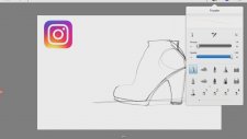 Yeni instagram logo ayakkabı tasarım