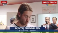 Beşiktaş'ta Ömer Şişmanoğlu, Sağ Uyluk Arka Adalesinden Sakatlandı