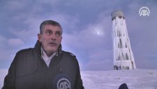 Su Deposu Buz Kulesi'ne Dönüştü