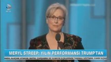 Trump'tan Meryl Streep'e Anında Yanıt