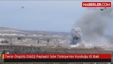 Terör Örgütü DAEŞ Paylaştı İşte Türkiye'nin Vurduğu El Bab
