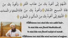 Cübbeli Ahmet Hoca - Namazda Selam Vermeden Evvel 4 Şey İçin Allah'a Sığınma Duası 1/2