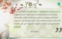 Cuma Günü Hakkında Hadis-i Şerifler