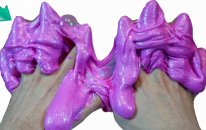 Jöle İle Slime Nasıl Yapılır Metalik Pembe Silikonlu Slime