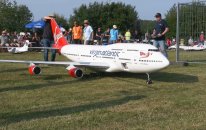 Dünyanın En Büyük Model Rc Uçağı Boeıng 747-400