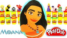 Moana Sürpriz Yumurta Oyun Hamuru Play Doh - Moana Oyuncakları Lps Cicibiciler