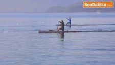 Köyceğiz Gölü Su Sporlarının Merkezi Oldu