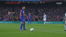 Denis Suarez'in Real Sociedad'a attığı gol