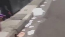 Uyuşturucunun Etkisiyle Kaldırıma Tecavüz Eden Hanımefendi