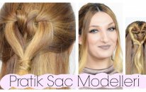 Sevgililer Günü İcin 2 Pratik Saç Modeli
