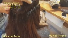 Boncuk Saç Kaynak Ankara Kızılay İzmir 1 Caddesinde Matmazel Peruk'da 0 538 328 08 62